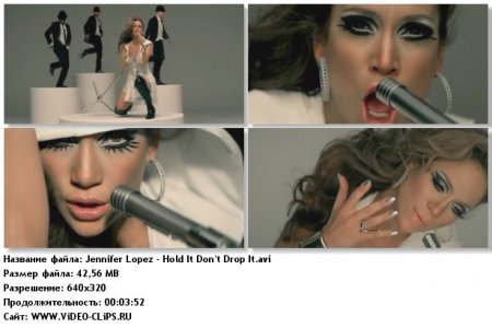 Jennifer Lopez - Hold It Don't Drop It