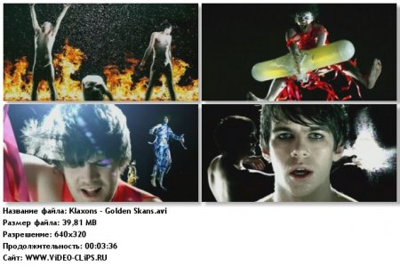 Klaxons - Golden Skans