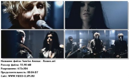 Sunrise Avenue - Romeo