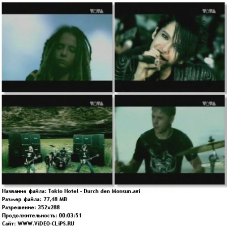 Tokio Hotel - Durch Den Monsun