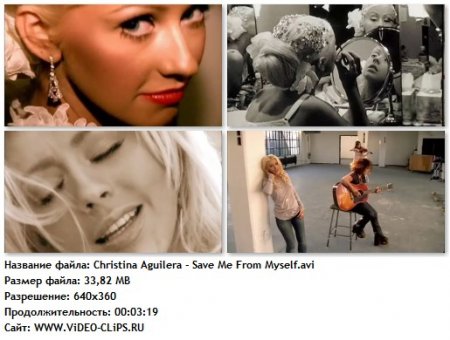 Christina Aguilera - Save Me From Myself