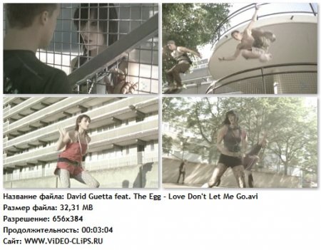 David Guetta feat. The Egg - Love Don't Let Me Go (Walking Away)