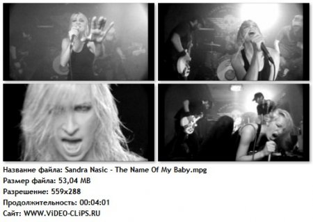 Sandra Nasic - The Name Of My Baby