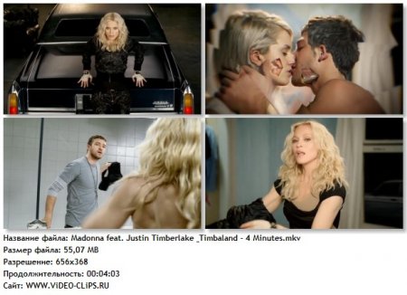 Madonna feat. Justin Timberlake & Timbaland - 4 Minutes