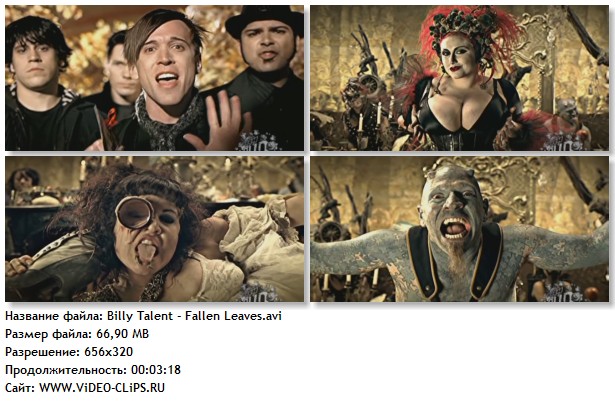 billy talent fallen leaves