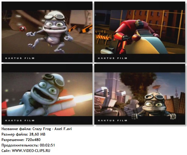 Crazy frog mp3 скачать бесплатно popcorn