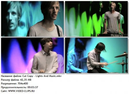 Cut Copy - Lights And Music