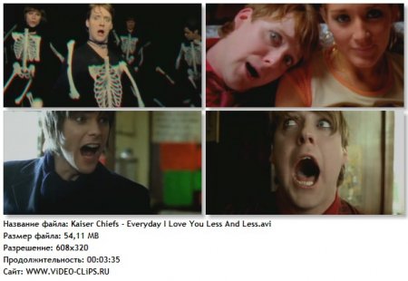 Kaiser Chiefs - Everyday I Love You Less And Less