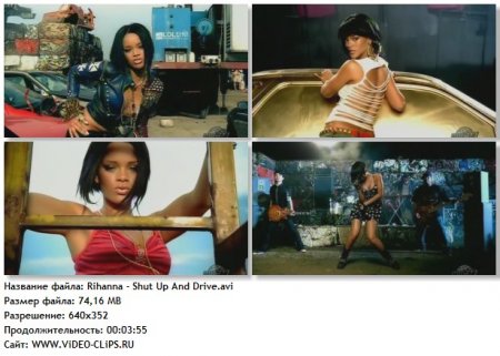 Rihanna - Shut Up And Drive