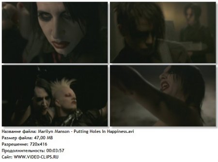 Marilyn Manson - Putting Holes In Happiness