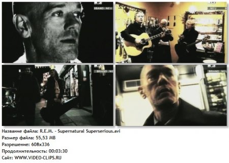 R.E.M. - Supernatural Superserious