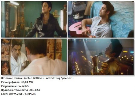 Robbie Williams - Advertising Space