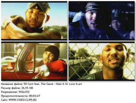 50 Cent feat. The Game - Hate It Or Love It