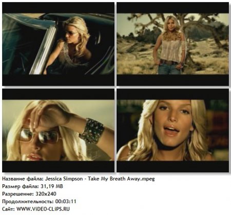 Jessica Simpson - Take My Breath Away