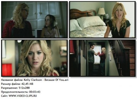 Kelly Clarkson - Because Of You