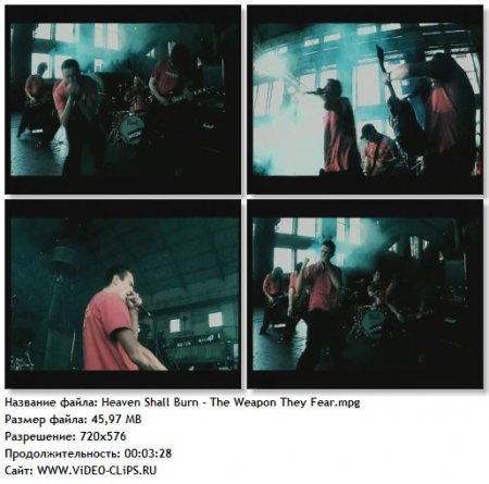 Heaven Shall Burn - The Weapon They Fear