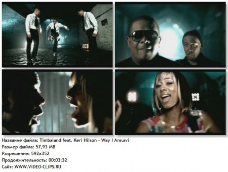 Timbaland feat. Keri Hilson, D.O.E. & Sebastian - Way I Are