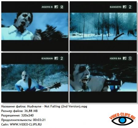 Mudvayne - Not Falling (2nd Version)
