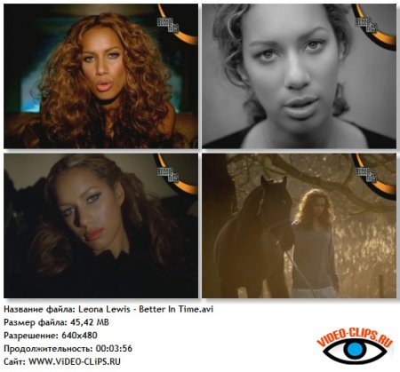 Leona Lewis - Better In Time