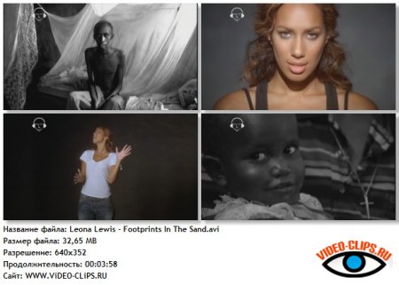 Leona Lewis - Footprints In The Sand