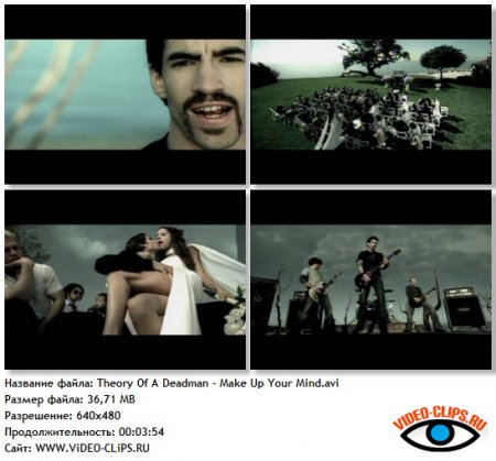 Theory Of A Deadman - Make Up Your Mind