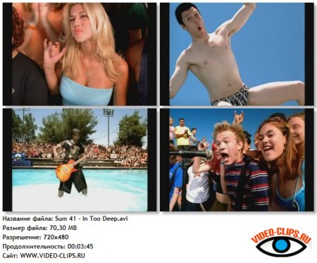 Sum 41 - In Too Deep Sum 41 - In Too Deep