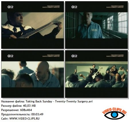 Taking Back Sunday - Twenty-Twenty Surgery