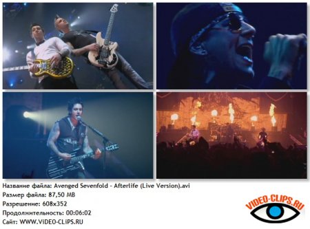 Avenged Sevenfold - Afterlife (Live Version)