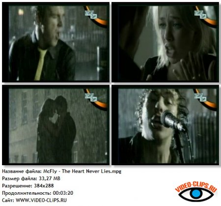 McFly - The Heart Never Lies