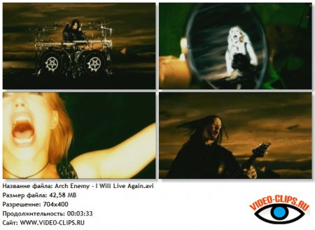 Arch Enemy - I Will Live Again