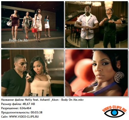 Nelly feat. Ashanti & Akon - Body On Me