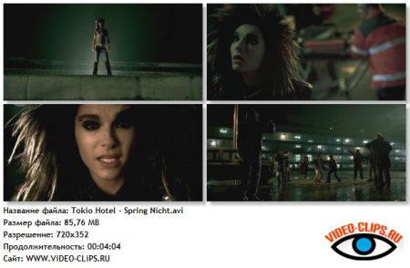 Tokio Hotel - Spring Nicht