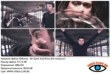 Deftones - Be Quiet And Drive (Far Away)