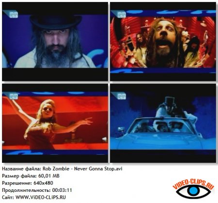 Rob Zombie - Never Gonna Stop