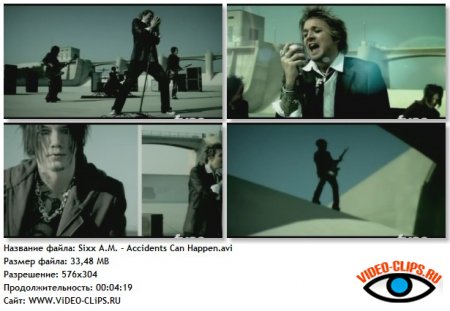 Sixx:A.M. - Accidents Can Happen