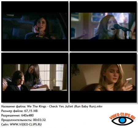We The Kings - Check Yes Juliet (Run Baby Run) We The Kings - Check Yes Juliet (Run Baby Run)