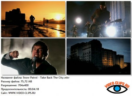 Snow Patrol - Take Back The City