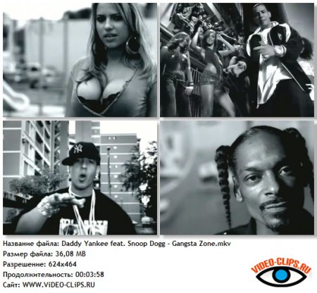 Daddy Yankee feat. Snoop Dogg - Gangsta Zone
