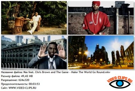 Nas feat. Chris Brown and The Game - Make The World Go Round