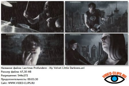Lacrimas Profundere - My Velvet Little Darkness