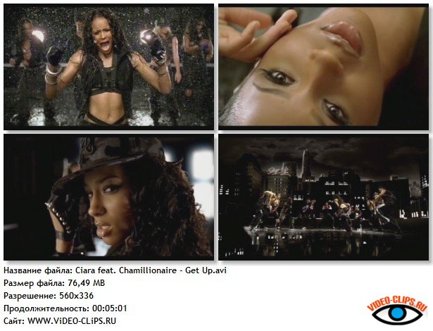 Ciara feat Chamillionaire Get Up RB Ciara 