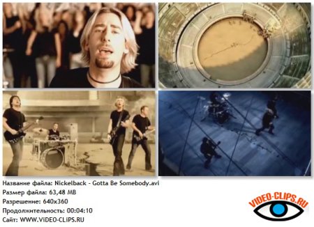 Nickelback - Gotta Be Somebody