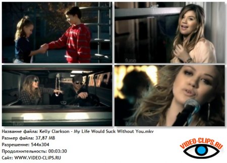 Kelly Clarkson - My Life Would Suck Without You