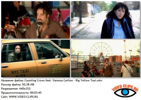 Counting Crows feat. Vanessa Carlton - Big Yellow Taxi