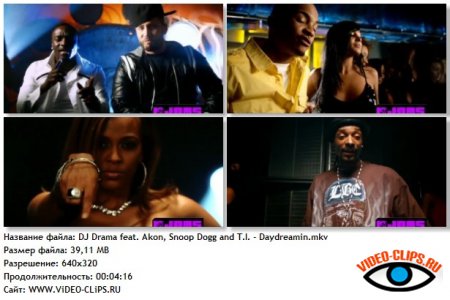 DJ Drama feat. Akon, Snoop Dogg and T.I. - Daydreamin'