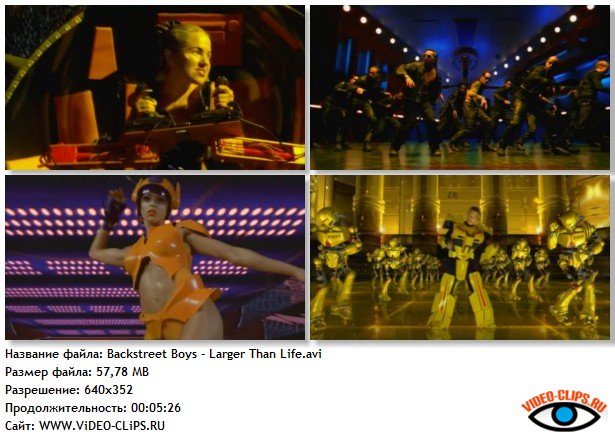Backstreet Boys - 01 - Larger Than Life