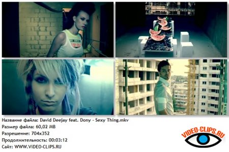 David Deejay feat. Dony - Sexy Thing