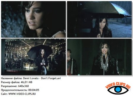 Demi Lovato - Don't Forget