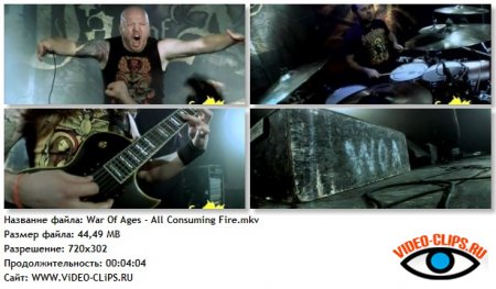 War Of Ages - All Consuming Fire
