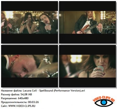 Lacuna Coil - Spellbound (Performance Version)
